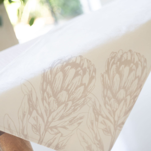 Velvet Protea Runner – Cream